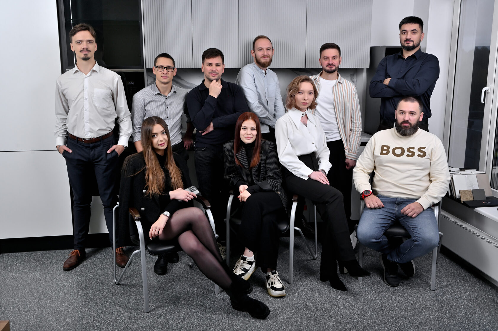 Команда компании Кухни СМАК — фотография с основного сайта